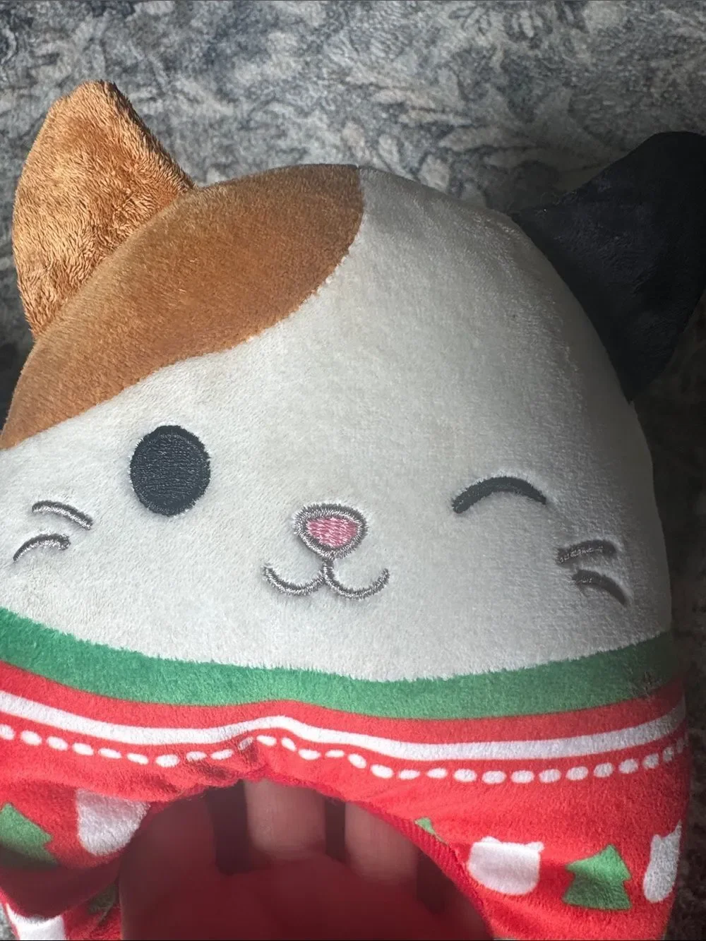 Squishmallows Cat Holiday Slippers